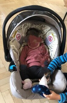 Teutonia trojkombinácia (hlboká, športová časť + Maxi-Cosi)