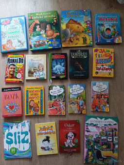 Rôzne detské knihy - info v popise