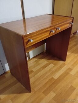 Retro kozmetický/písací stolík + zrkadlo