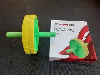 Posilňovacie dvojité koliesko Roller na brušné svaly