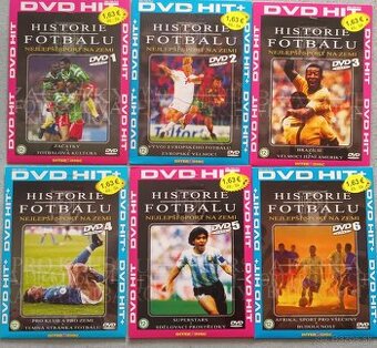 História futbalu (6 x DVD)