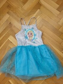 Baletny dres a cvicky Elza Frozen