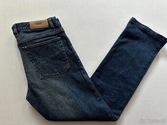 Pánske,kvalitné džínsy HUGO BOSS - RED - veľkosť 34/32