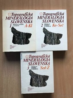 Topografická mineralógia Slovenska 1-3