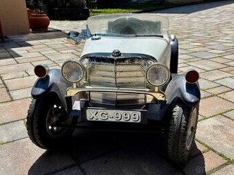 Elektrické detské retro auto aj s DO