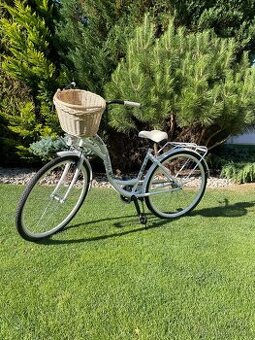 Dámsky Retro Bicykel ORLANDO LAVIDA 28" Biely