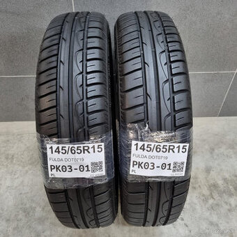Letné pneumatiky 145/65 R15 FULDA DOT0719