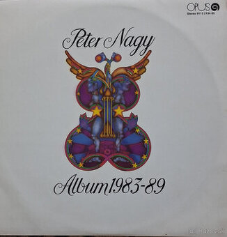 Retro gramofónová LP platňa Peter Nagy