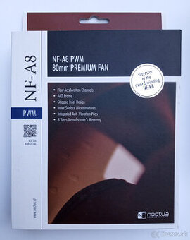 Predam ventilator Noctua NF-A8 PWM, v zaruke - 1