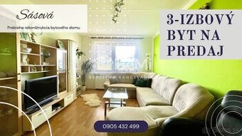 3-izbový byt, výhľad, Sásová, Banská Bystrica