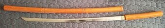 Japonský Samurajský skrytý meč drevo palica katana