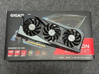 Predám grafiku GIGABYTE Radeon RX 6700 XT 12GB