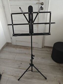 Predám stojan na noty a gitarovú podnožku