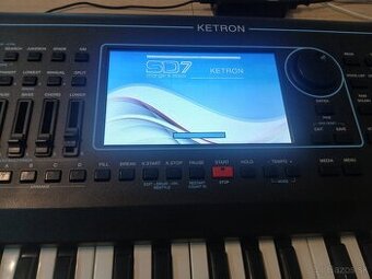 Predám profi klávesový nástroj KETRON SD 7