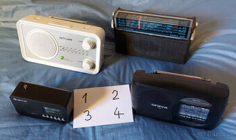 Predám  rádiá MUSE, NORDMENSE, Denver, Orava