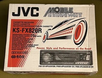 JVC KS-FX820R - kazetové autorádio - nové - 1