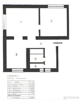 REZERVOVANÉ - 2-izbový byt po staršej rekonštrukcii