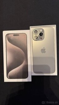 Predám IPhone 15 Pro-max 256gb