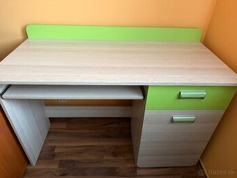 Detský písací stôl - Lorento zelený