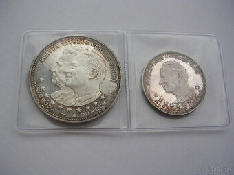 Sada 2 x AR medaila 1968 Okupácia Československa PROOF