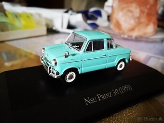 Predám zberateľský model auta NSU Prinz 30, 1959 , 1:43