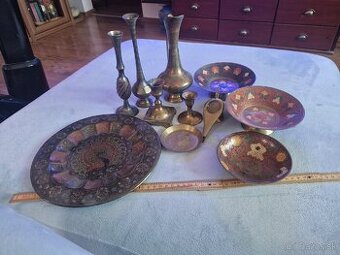 Veľká sada orientálnej mosadze – India