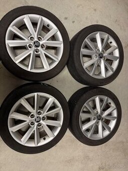 Hliníkové disky 5x100 16” Škoda Fabia II