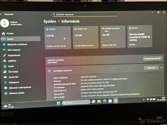 Lenovo ThinkPad X13 Gen 2 i5-11 gen | 16/256GB SSD | W11 Pro