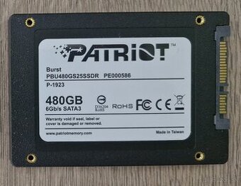 Patriot Burst 480GB SSD SATA 2,5