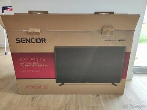 43" LED TV značky SENCOR s balíkom programov