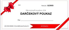 Príprava na ZBROJNÝ PREUKAZ - darčekový poukaz