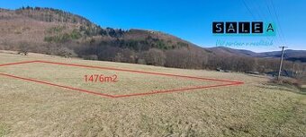 Pozemok na predaj v obci Ostrý Grúň o výmere 1476m2