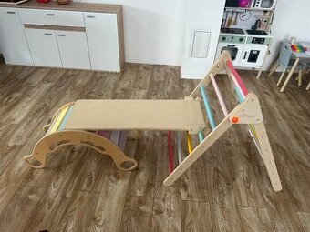 Piklerovej triangel, doska a hojdačka 5v1 od Elisdesign
