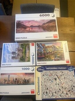 Puzzle 5 krabíc