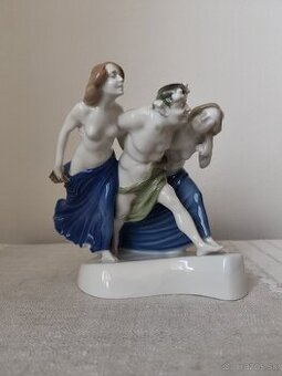 Rosenthal Caasmann porcelánová soška súsošie