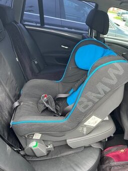 Detská autosedačka BMW+isofix pre deti 9-18 kg.