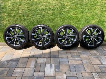 Zimná sada ŠKODA 5x100 7J ET51 215/45 R17