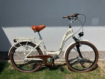 Retro dámsky bicykel