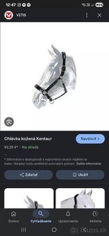 Ohlavka kozena Kentaur