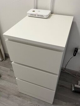 IKEA Komoda s 3 zásuvkami, biela, 40x78 cm