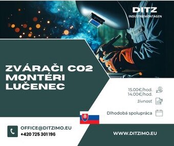 Zvárači CO2 a zámočníci/montéri, Lučenec
