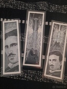Nikola Tesla zalozky do knih