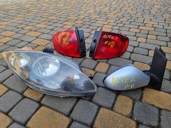 seat altea zadné svetlá