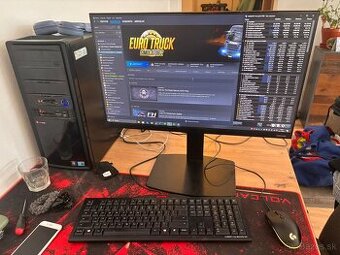 Herný starší PC+Samsung monitor