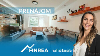 FINREA│Prenájom 3-izbového kompletne zariadeného bytu – Doln