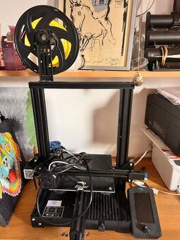 3D tlačiareň Creality Ender-3 v2 s napĺňaní