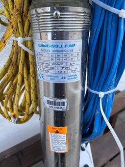 Ponorné čerpadlo JIADI 4SRM309 0,55 kW, 4” - 230 V