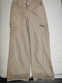 Dievčenské dlhé nohavice a tričká, veľkosť 152cm 11-12 rokov