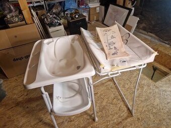 prebalovací pult s vaničkou