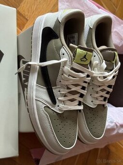 Predam Air Jordan 1 Low Golf x Travis Scott Neutral Olive - 1